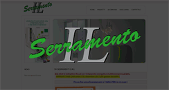 Desktop Screenshot of ilserramento.com
